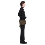PROENZA BEACON SADDLE BAG IN SUEDE TEAK