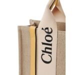 CHLOE SMALL WOODY TOTE BAG HONEY GOLD