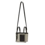 VALEXTRA SOFT LACE BUCKET MICRO BAG