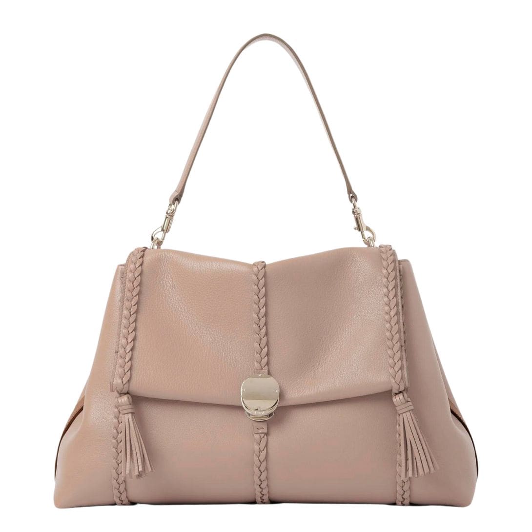 CHLOE PENELOPE LARGE SOFT SHOULDER BAG NOMAD BEIGE