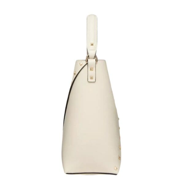 VALENTINO GARAVANI ROCKSTUD WISPY CALFSKIN BUCKET BAG