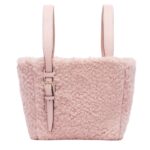 VALEXTRA SOFT BOUCLÈ BUCKET MICRO BAG