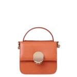 CHLOE PENELOPE MICRO FLAP BAG TAWNY ORANGE