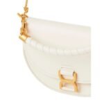 CHLOE MARCIE CHAIN FLAP BAG MISTY IVORY