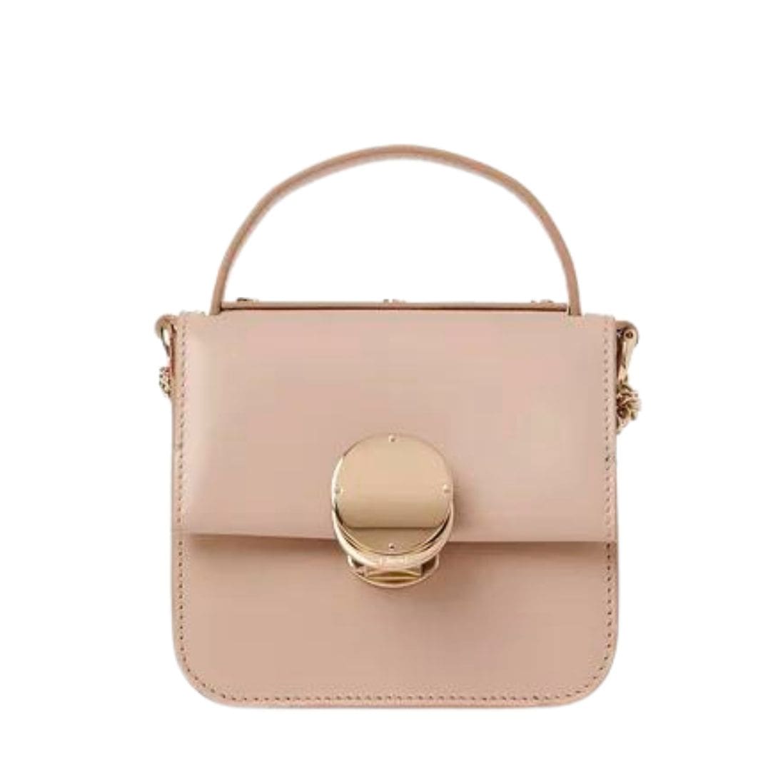 CHLOE PENELOPE MICRO FLAP BAG POWDER BEIGE