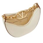 MOON MINI HOBO BAG IN NAPPA LEATHER WITH CHAI