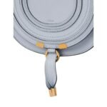 CHLOE MARCIE SMALL SADDLE BAG BLUE