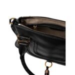 CHLOE MARCIE SMALL DOUBLE CARRY BAG BLACK
