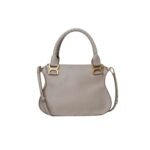 CHLOE MARCIE SMALL DOUBLE CARRY BAG CASHMERE GREY