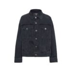 BALMAIN WORN EFFECT DENIM JACKET