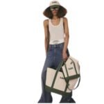 STELLA MCCARTNEY SOS EMBROIDERED SMALL TOTE BAG