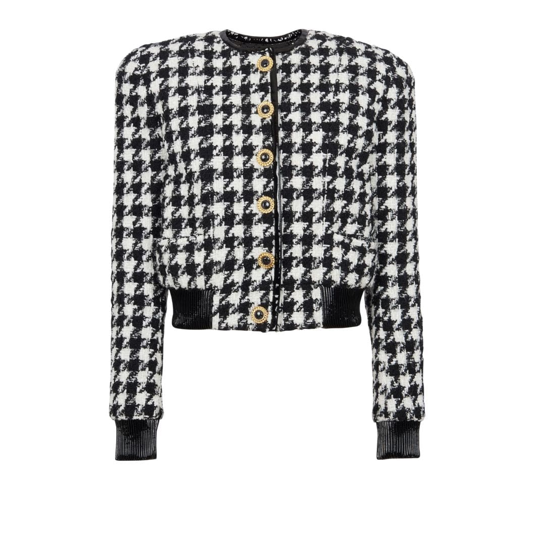 BALMAIN HOUNDSTOO TWEED JACKET