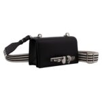 ALEXANDER MCQUEEN MANS THE KNUCKLE SATCHEL IN BLACK