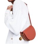 STELLA MCCARTNEY FRAYME SMALL FLAP SHOULDER BAG