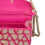 VALENTINO GARAVANI LOCÒ TOILE ICONOGRAPHE SHOULDER BAG