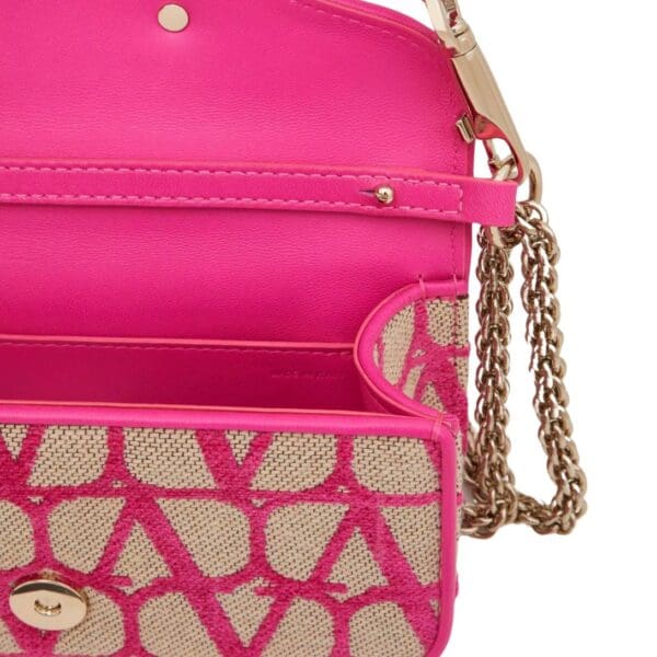 VALENTINO GARAVANI LOCÒ TOILE ICONOGRAPHE SHOULDER BAG