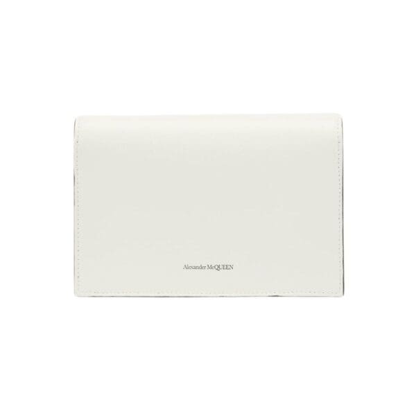 ALEXANDER MCQUEEN WOMANS SMALL SKULL IN SOFT LVORY