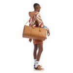 MCM OTTOMAR WEEKENDER BAG IN VISETOS COGNAC