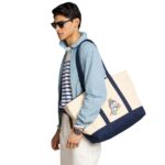RALPH LAUREN POLO BEAR CANVAS TOTE