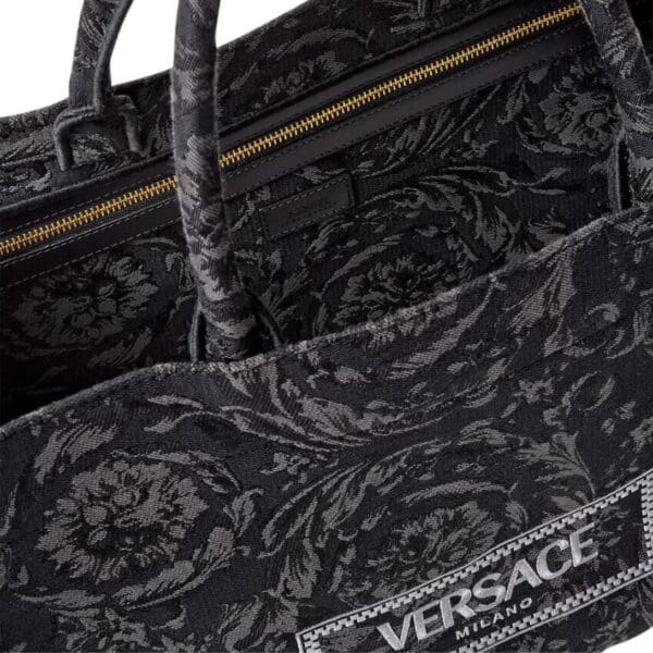 VERSACE BAROCCO ATHENA TOTE BAG