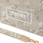 VERSACE CONTRASTO ATHENA TOTE BAG