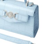 VERSACE CROC-EFFECT MEDUSA '95 MINI BAG