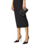 VERSACE CRYSTAL LA MEDUSA ENVELOPE CLUTCH