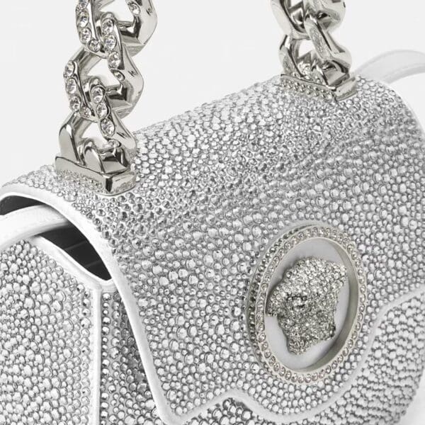 VERSACE CRYSTAL LA MEDUSA MINI BAG