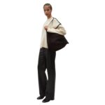 vLA GARCONNE TOTÊME BELTED SUEDE TOTE