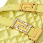 VERSACE GRECA GODDESS SATIN MINI BAG