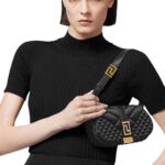 VERSACE GRECA GODDESS SATIN MINI BAG