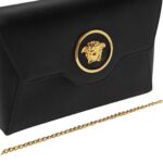 VERSACE LA MEDUSA ENVELOPE CLUTCH