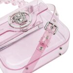 VERSACE LA MEDUSA TRANSPARENT MINI BAG