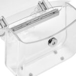 VERSACE LA MEDUSA TRANSPARENT MINI BAG