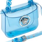 VERSACE LA MEDUSA TRANSPARENT MINI BAG