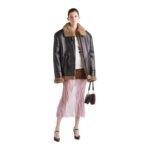 PRADA OVERSIZED SHEARLING JACKET