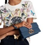 DIOR 30 MONTAIGNE EAST-WEST BAG WITH CHAIN