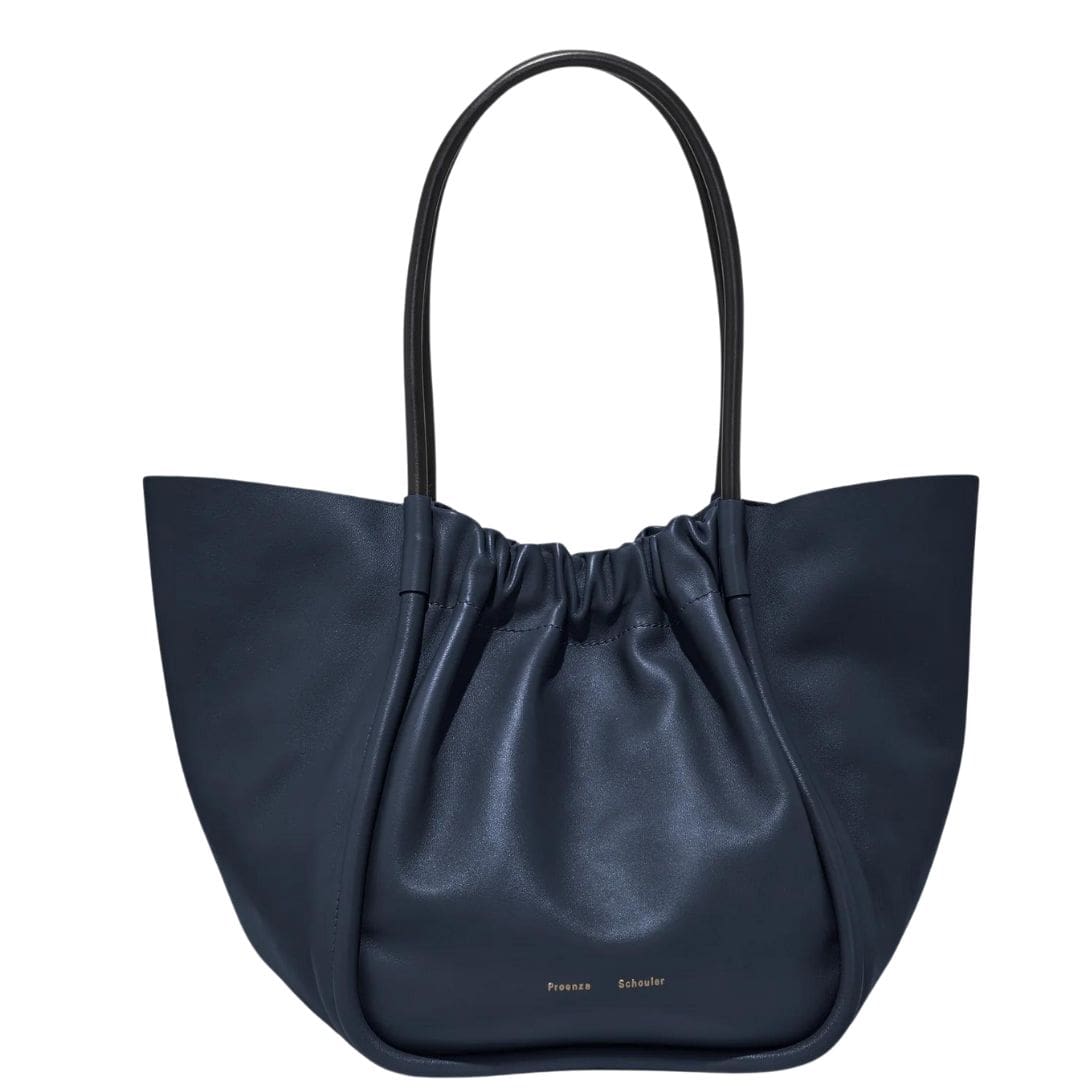 PROENZA XL RUCHED TOTE DARK NAVY