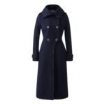 MACKAGE ELODIE DOUBLE FACE WOOL TAILORED COAT