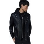MACKAGE MAGNUS-CN 2-IN-1 LEATHER BIKER JACKET