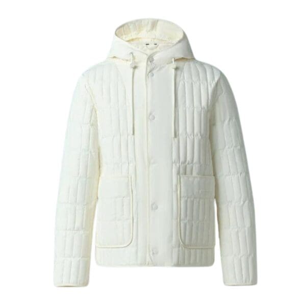 mackage miles light down vertical quilted jacket
