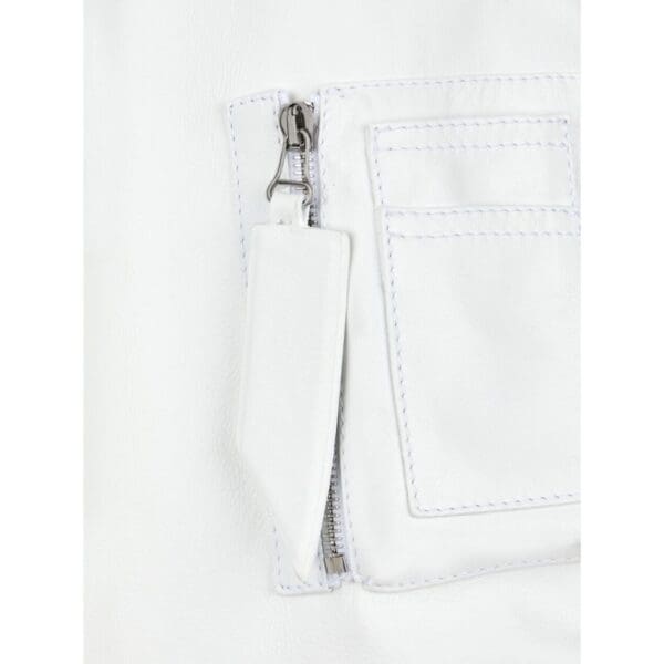 THE ATTICO ANJA WHITE BOMBER - Image 6