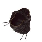 PROENZA LARGE DRAWSTRING SHOULDER BAG BLACK