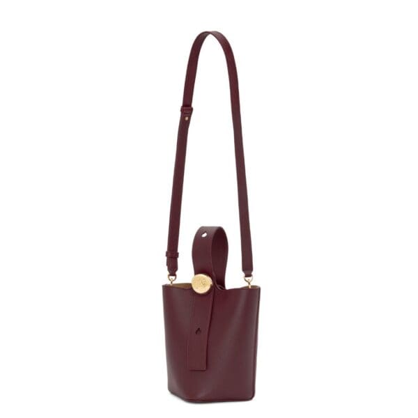 LOEWE PEBBLE MINI BUCKET BAG IN SOFT CALFSKIN - Image 8