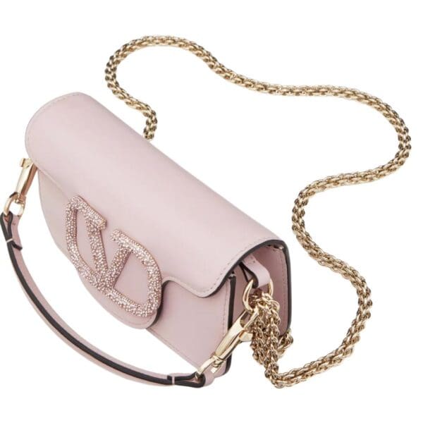 VALENTINO GARAVANI LOCÒ SMALL SHOULDER BAG WITH JEWEL LOGO - Image 6