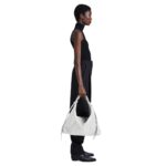 PROENZA LARGE DRAWSTRING SHOULDER BAG OPTIC WHITE
