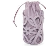 LOEWE ANAGRAM CUT OUT BAG IN CLASSIC CALFSKIN AND NAPPA