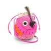 LOEWE BIRD BAG IN IRACA PALM AND CALFSKIN