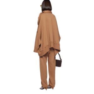THE ATTICO PENNY CAMEL LONG PANTS