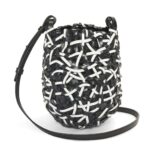 LOEWE SMALL NEST BASKET BAG IN CALFSKIN